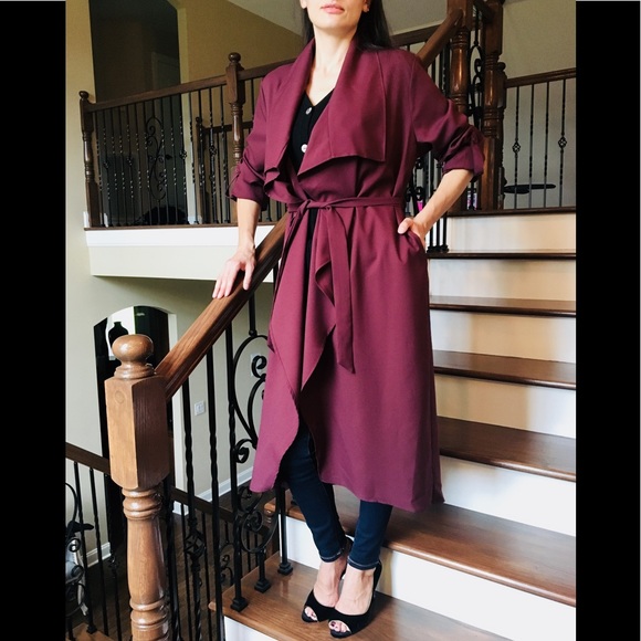 🚨BUY 2 GET 1 FREE!🚨✨Mulberry Lightweight Trench - Picture 2 of 7